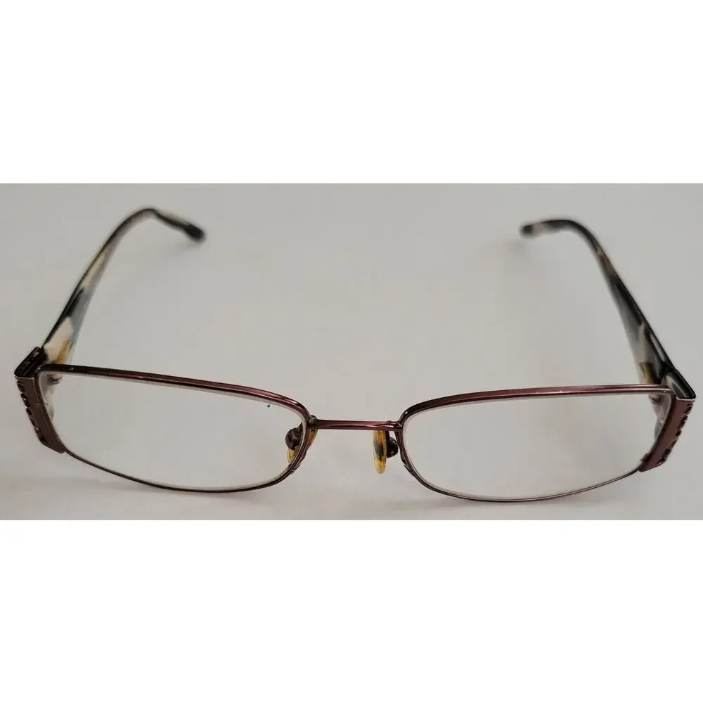 Oscar De La Renta Women Eyeglasses Frame ONLY Brown Tone OSL11 200 53 17 135